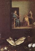 VELAZQUEZ, Diego Rodriguez de Silva y Detail of Jesus in the Mary-s home china oil painting reproduction